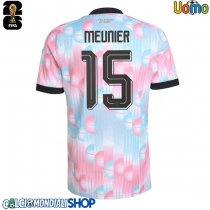 Maglie da calcio Belgio Thomas Meunier #15 Seconda Maglia Mondiali 2026  Manica Corta